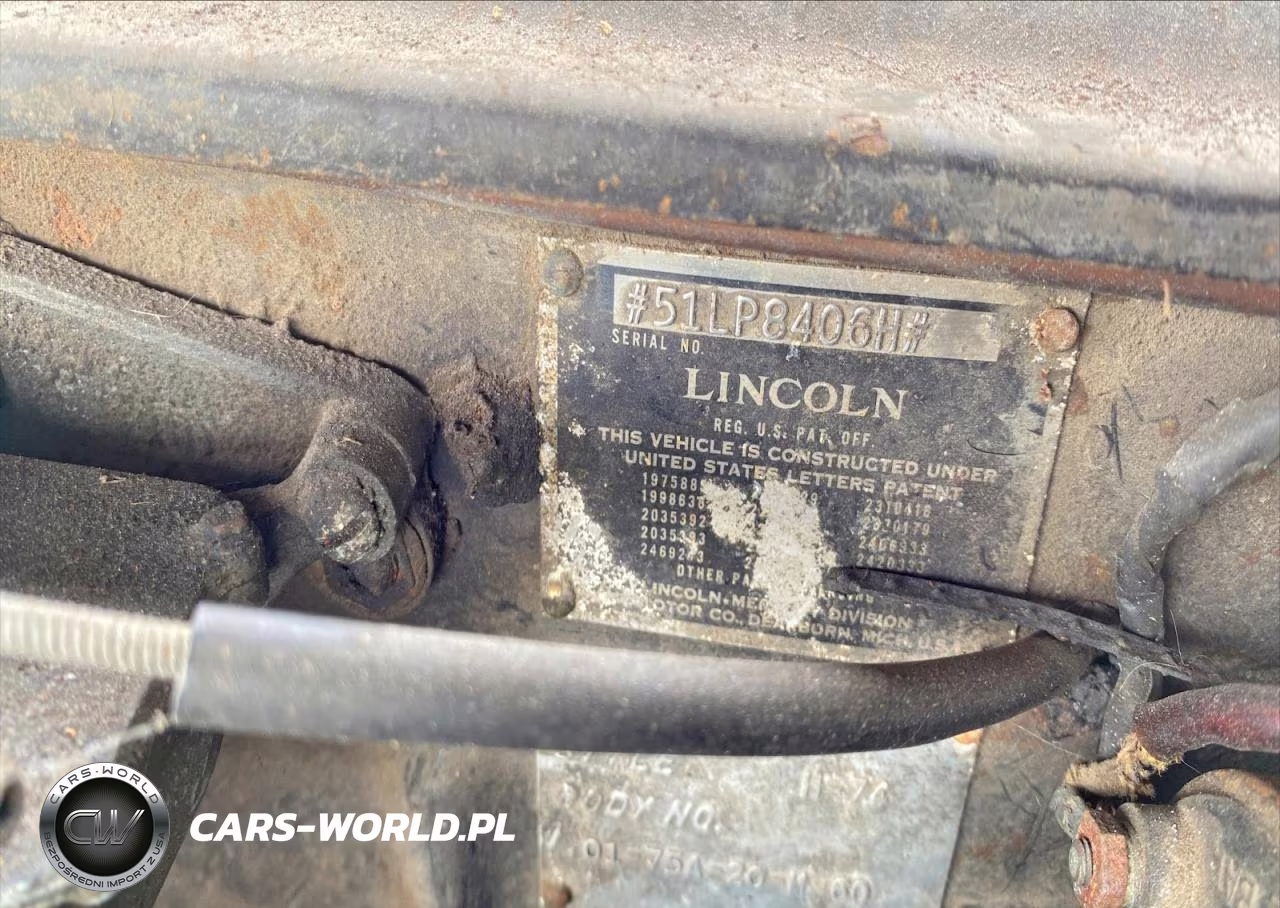 1951 Linc Uk VIN:51LP8406H - 13