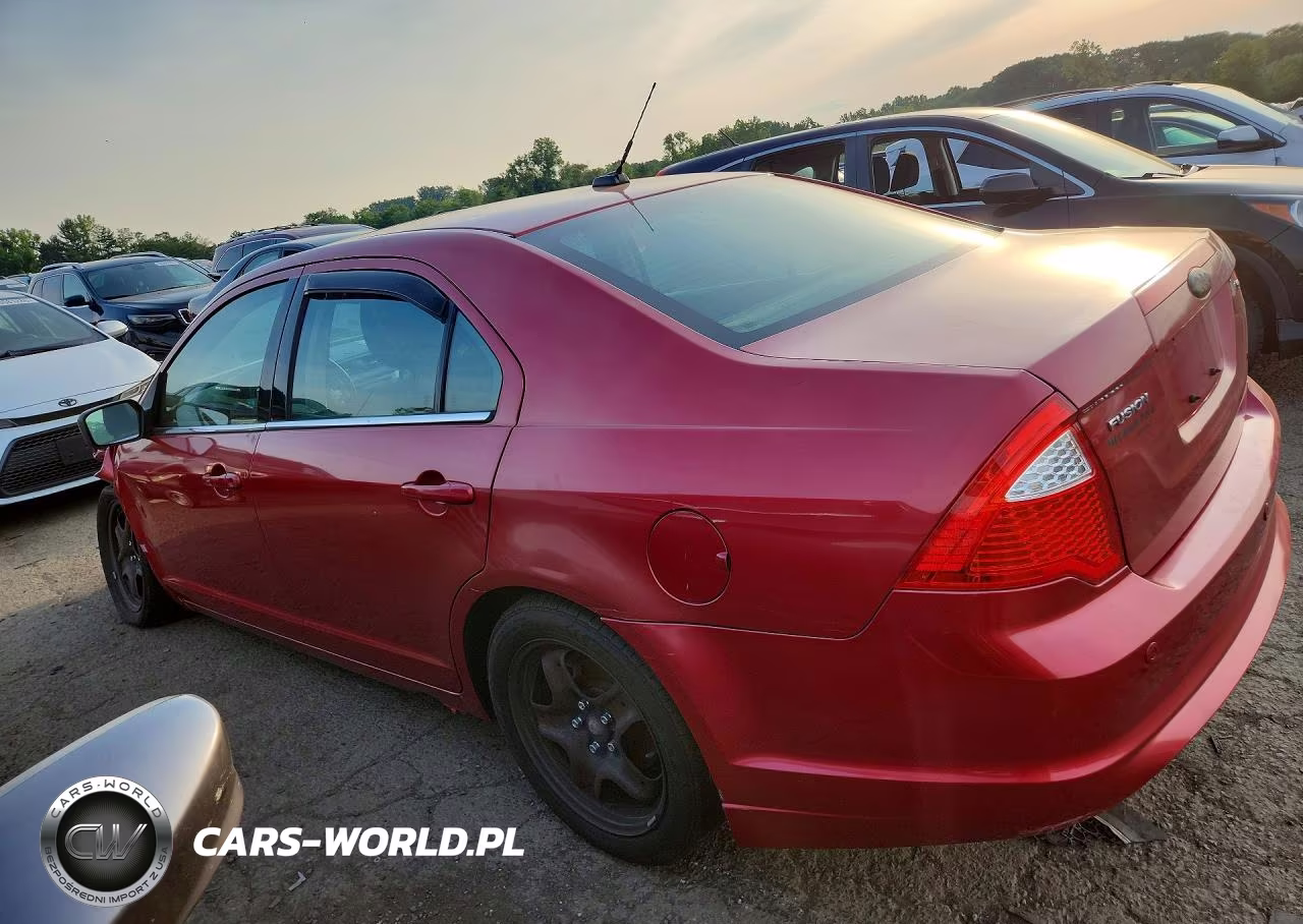 2010 Ford Fusion Se VIN:3FAHP0HA2AR351480 - 2