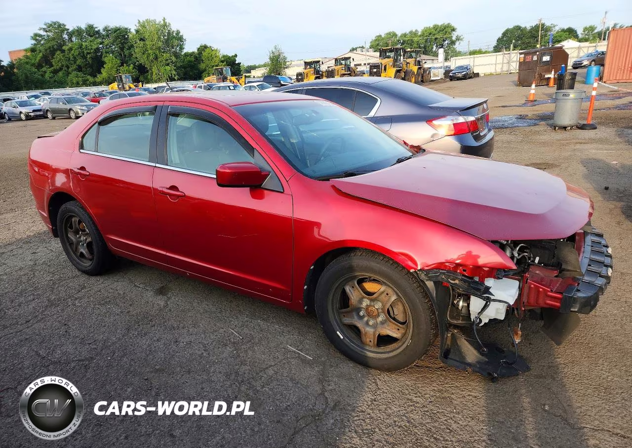 2010 Ford Fusion Se VIN:3FAHP0HA2AR351480 - 4