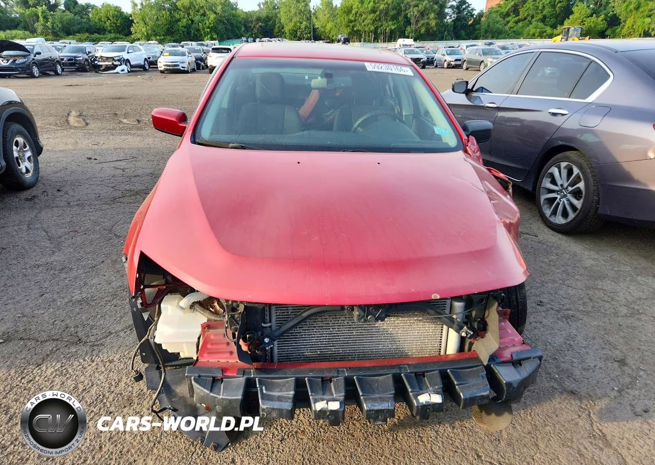 2010 Ford Fusion Se VIN:3FAHP0HA2AR351480 - 5
