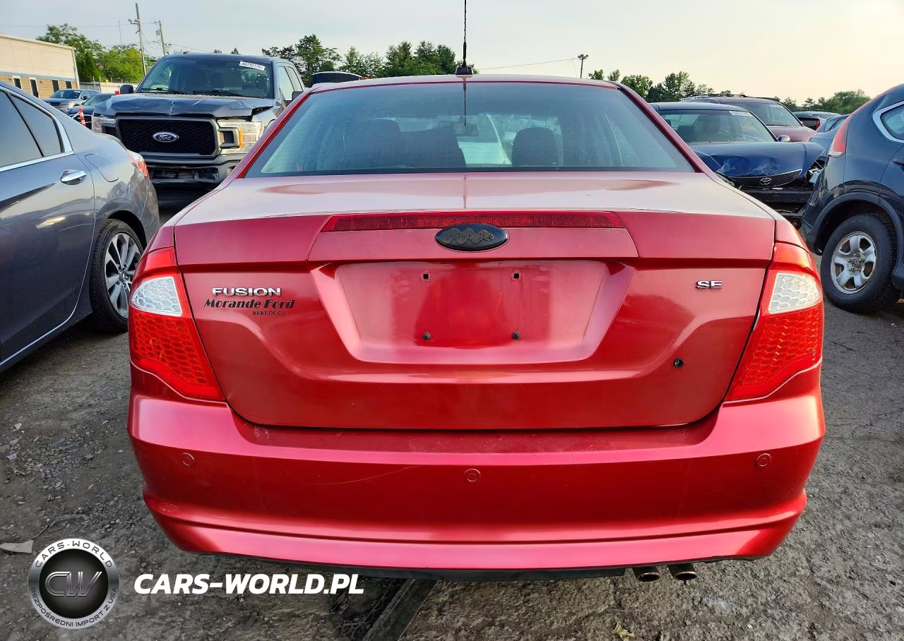 2010 Ford Fusion Se VIN:3FAHP0HA2AR351480 - 6
