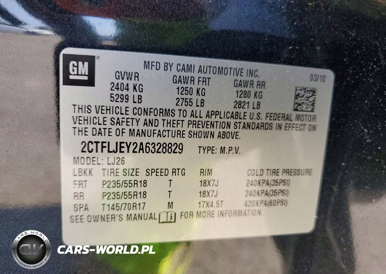 2010 GMC Terrain Slt VIN:2CTFLJEY2A6328829 - 13