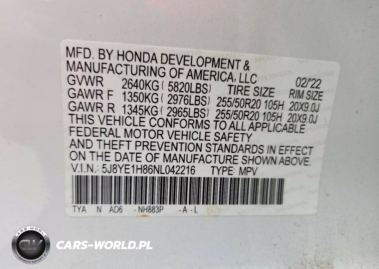 2022 Acura Mdx Advance VIN:5J8YE1H86NL042216 - 13