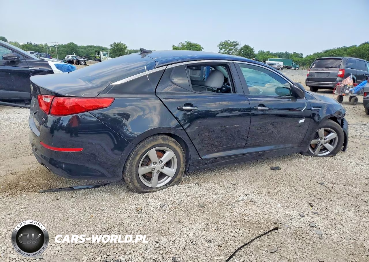 2014 Kia Optima Lx VIN:5XXGM4A73EG328475 - 3
