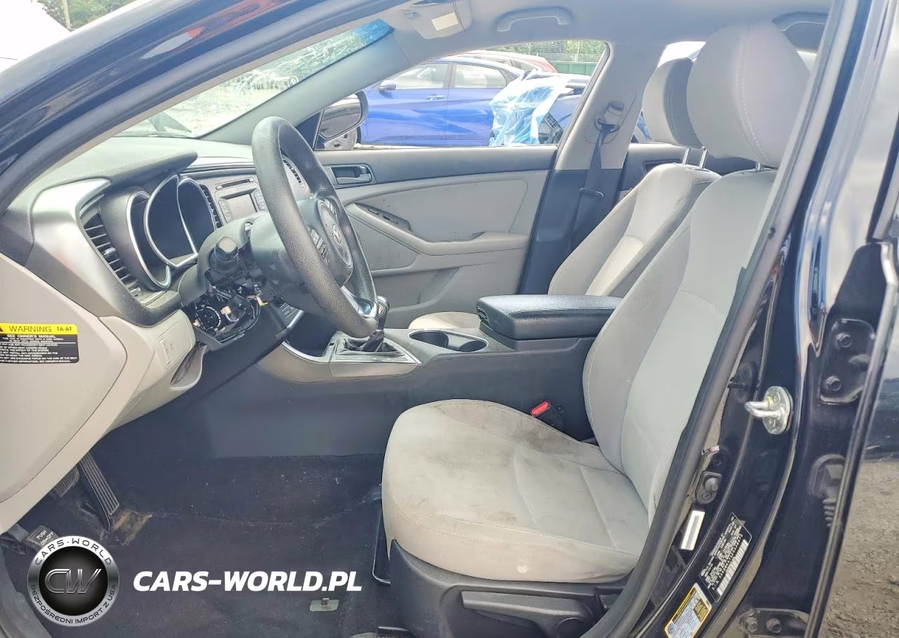 2014 Kia Optima Lx VIN:5XXGM4A73EG328475 - 7