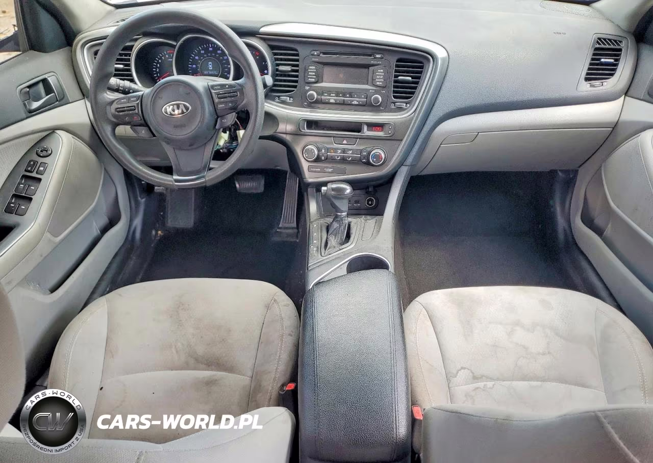 2014 Kia Optima Lx VIN:5XXGM4A73EG328475 - 8