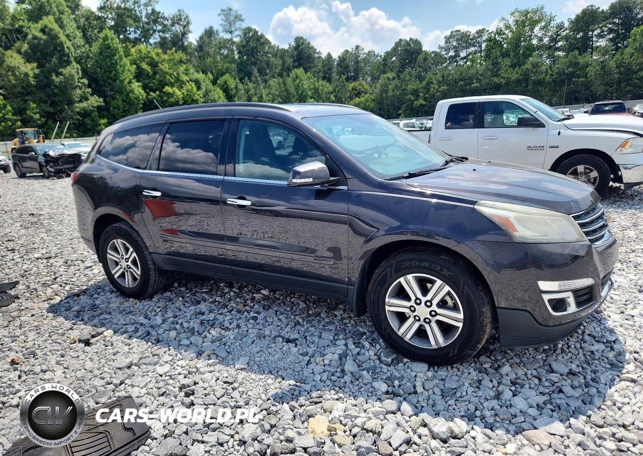 2015 Chevrolet Traverse Lt VIN:1GNKRHKD7FJ169875 - 4