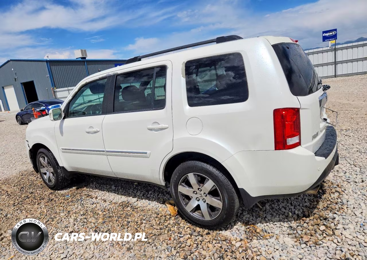 2012 Honda Pilot Touring VIN:5FNYF4H91CB025281 - 2
