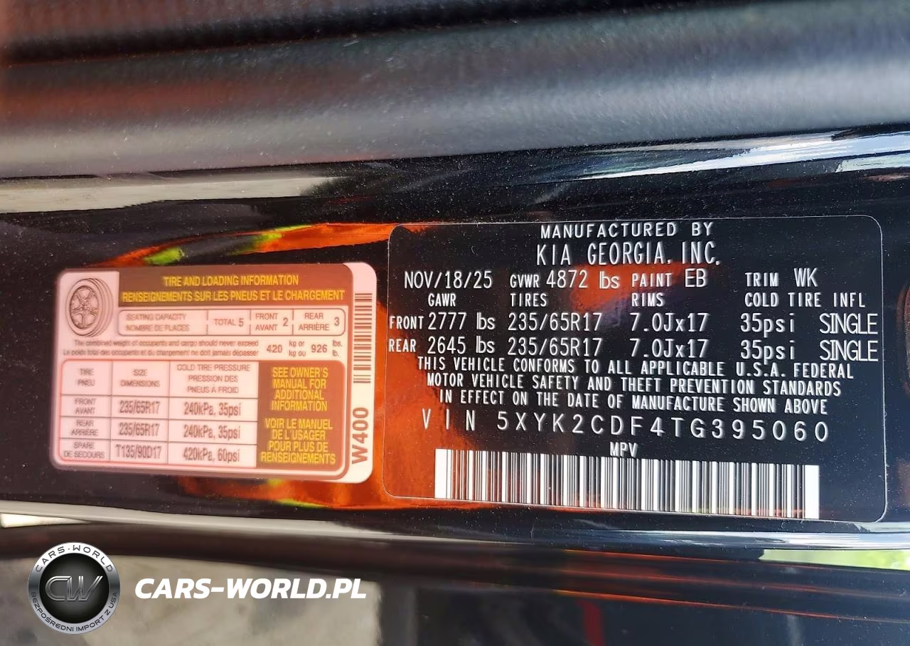 2026 Kia Sportage Lx VIN:5XYK2CDF4TG395060 - 13