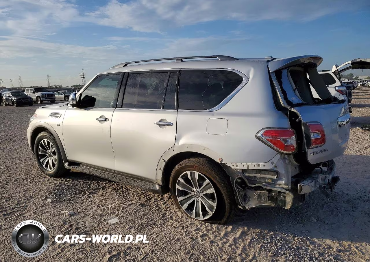 2018 Nissan Armada Sl VIN:JN8AY2ND5J9058028 - 2