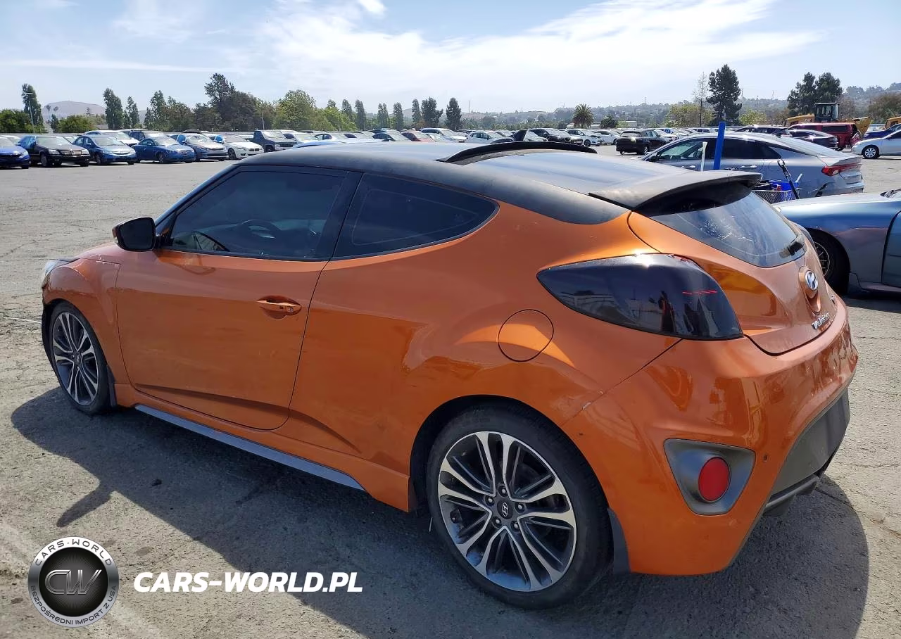 2016 Hyundai Veloster Turbo VIN:KMHTC6AE4GU295197 - 2