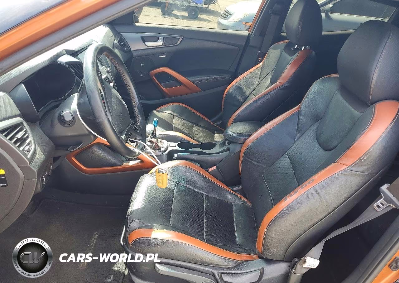 2016 Hyundai Veloster Turbo VIN:KMHTC6AE4GU295197 - 7