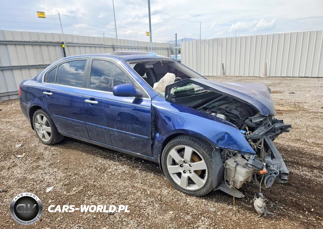2008 Kia Optima Lx VIN:KNAGE123285170045 - 4