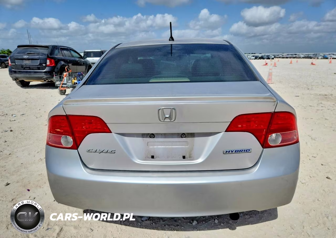 2008 Honda Civic Hybrid VIN:JHMFA36218S025702 - 6