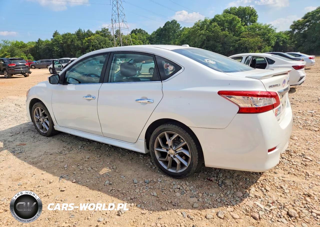 2013 Nissan Sentra S VIN:3N1AB7AP3DL675596 - 2