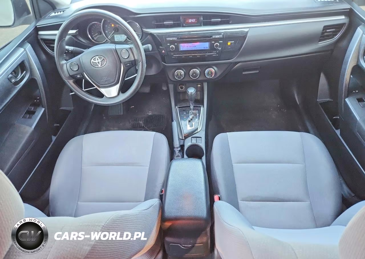 2015 Toyota Corolla L VIN:2T1BURHE2FC352982 - 8