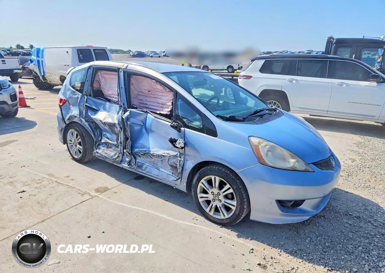 2010 Honda Fit Sport VIN:JHMGE8H45AC006820 - 4