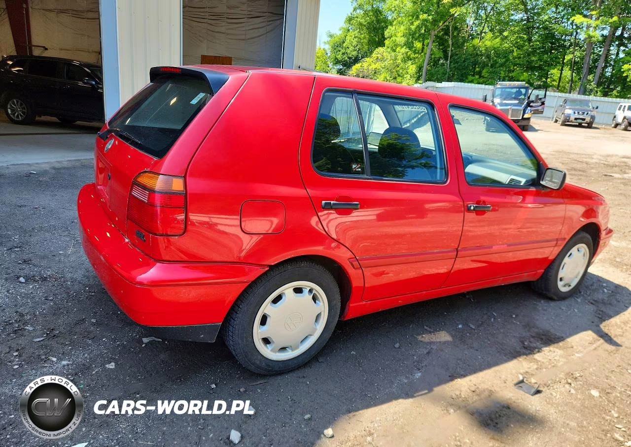 1996 Volkswagen Golf Gl VIN:3VWFA81H1TM044453 - 3