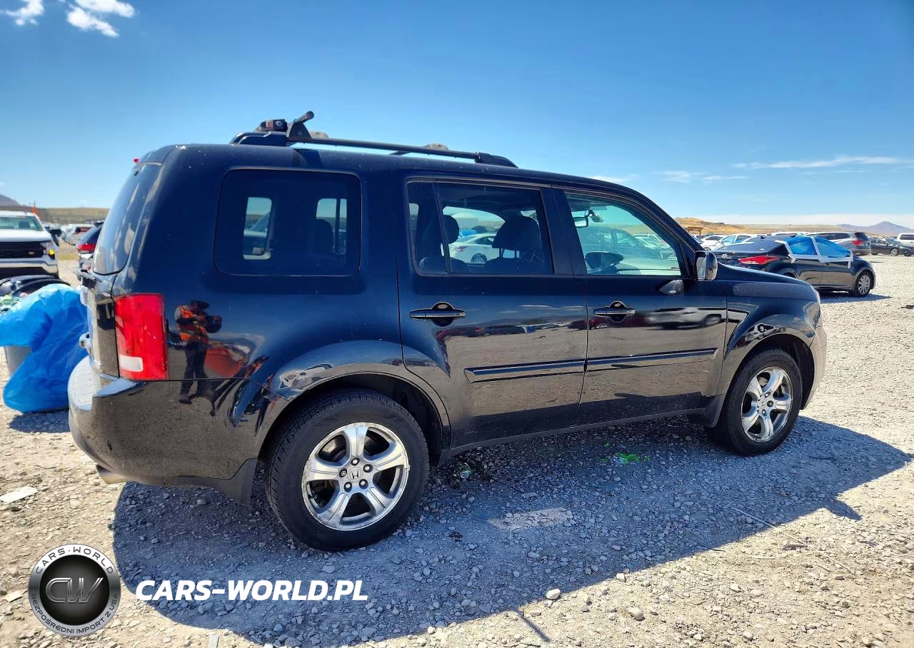 2015 Honda Pilot Exln VIN:5FNYF4H79FB009963 - 3