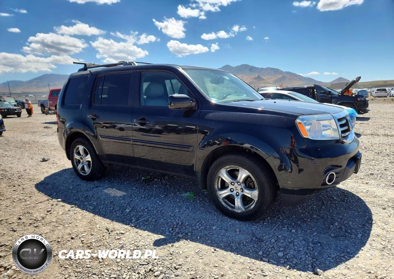 2015 Honda Pilot Exln VIN:5FNYF4H79FB009963 - 4