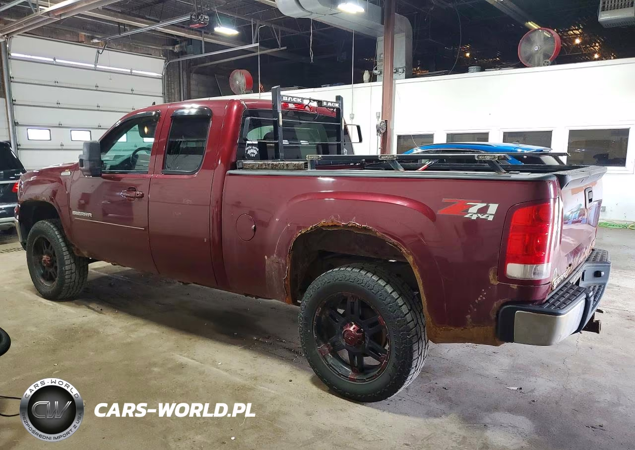 2013 GMC Sierra K1500 Sle VIN:1GTR2VE76DZ302365 - 2