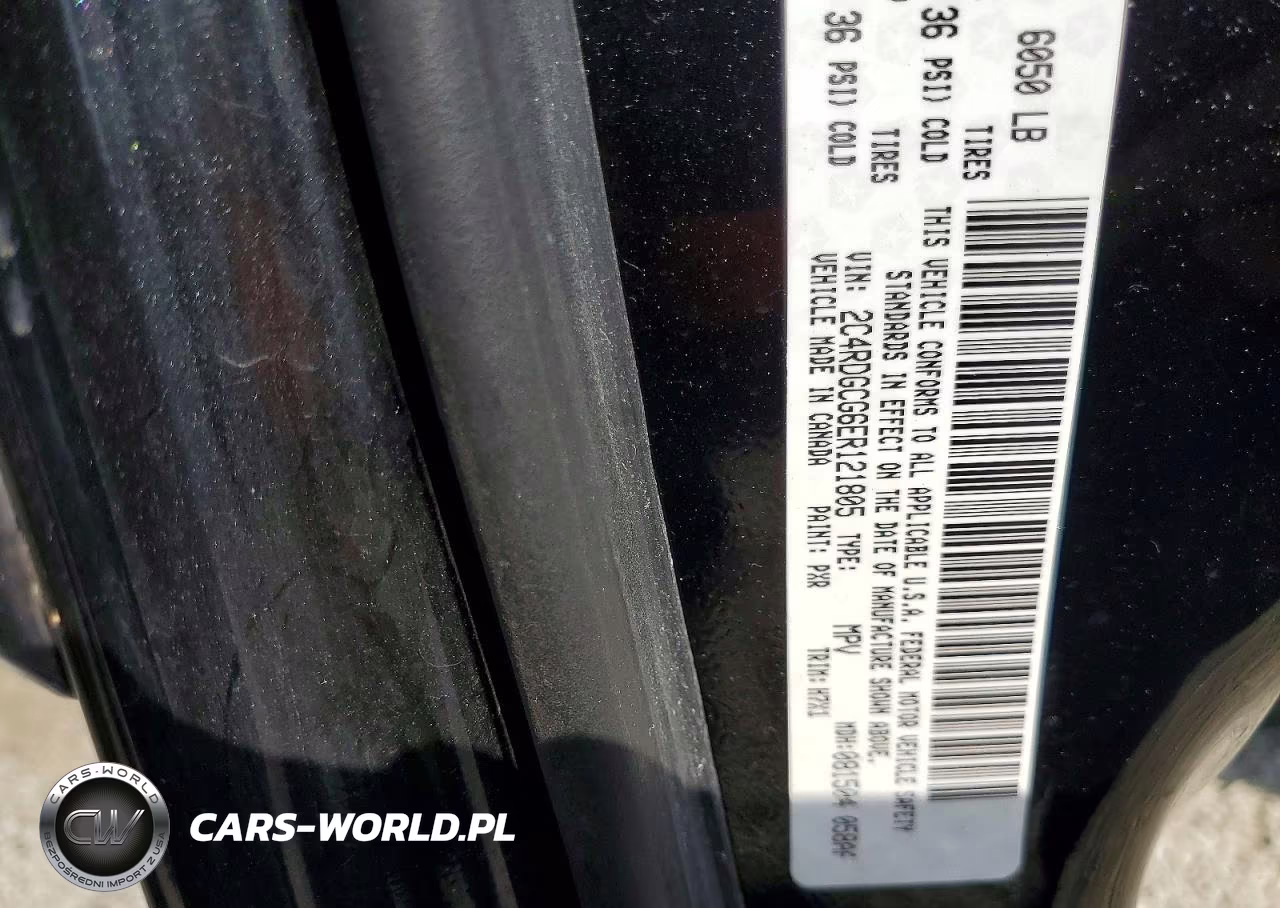 2014 Dodge Grand Caravan Sxt VIN:2C4RDGCG6ER121805 - 13