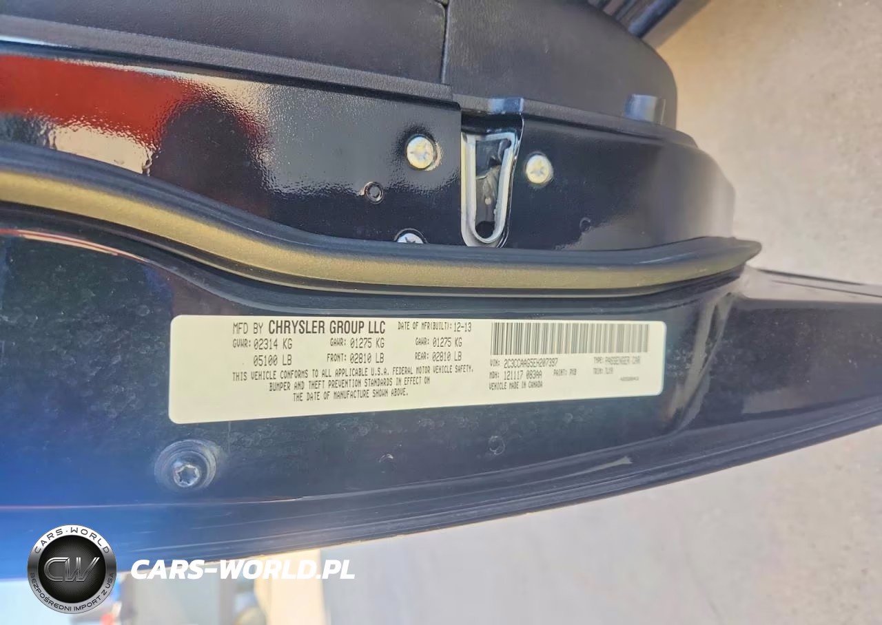 2014 Chrysler 300 VIN:2C3CCAAG5EH207397 - 12