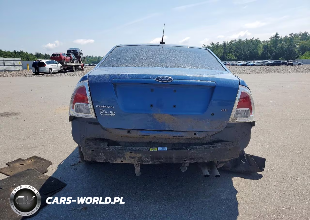 2009 Ford Fusion Se VIN:3FAHP07Z09R172633 - 6