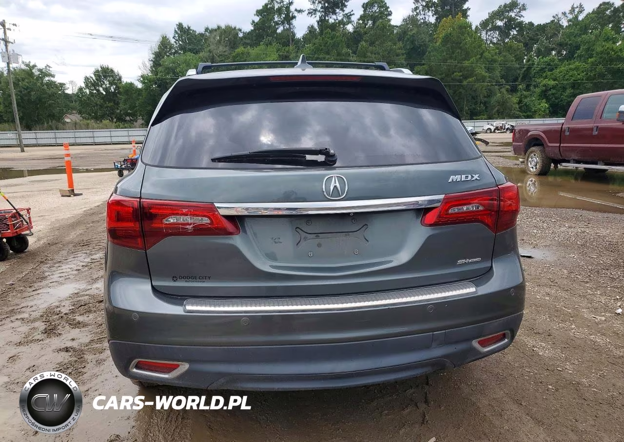 2015 Acura Mdx Advance VIN:5FRYD4H81FB027452 - 6