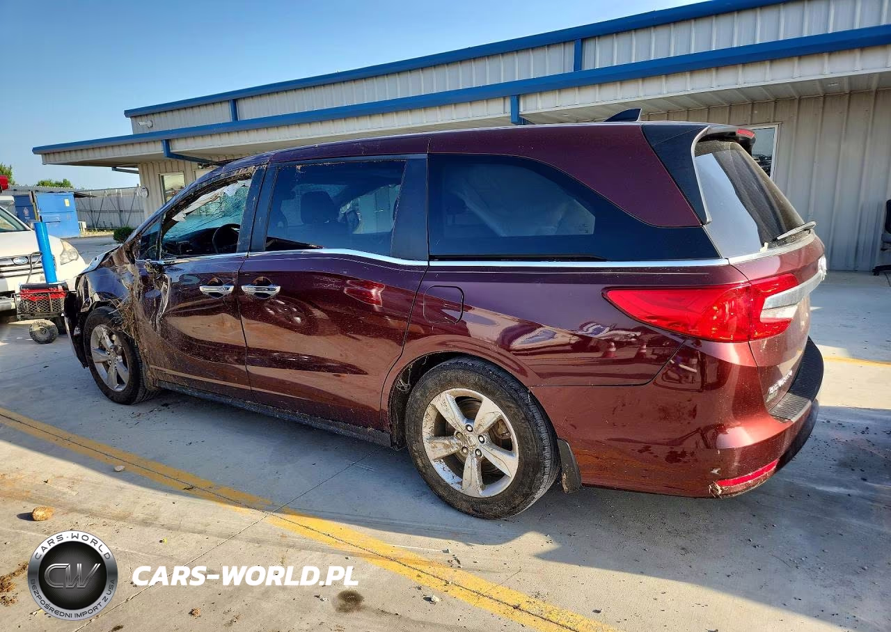 2018 Honda Odyssey Exl VIN:5FNRL6H73JB006865 - 2