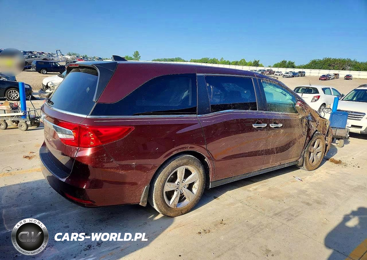 2018 Honda Odyssey Exl VIN:5FNRL6H73JB006865 - 3