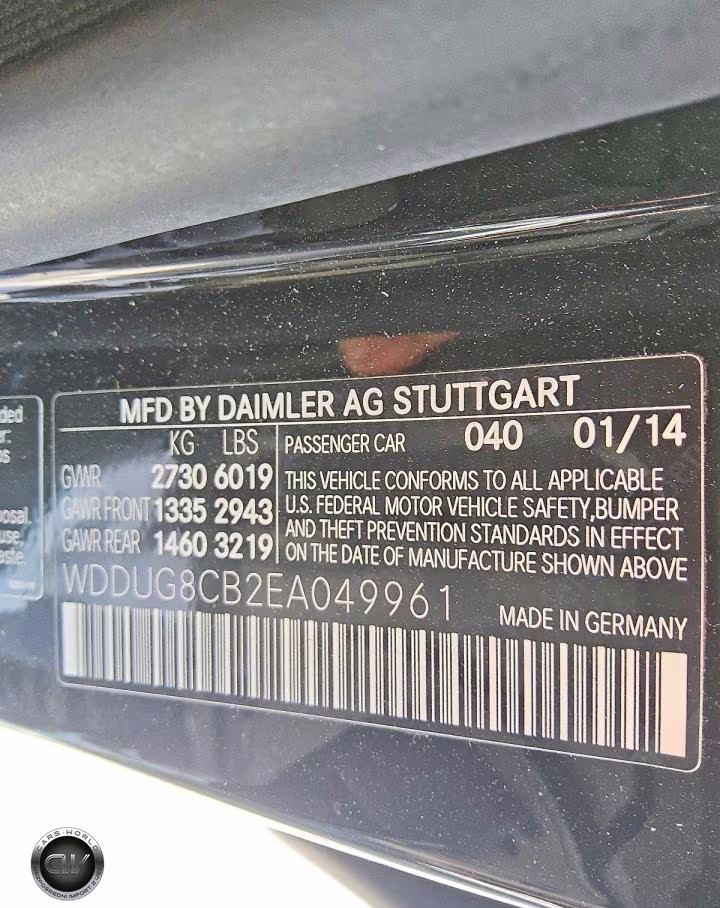 2014 Mercedes-Benz S 550 VIN:WDDUG8CB2EA049961 - 12