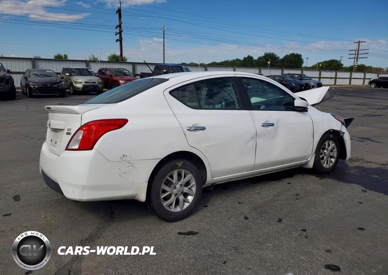2018 Nissan Versa Sv VIN:3N1CN7AP7JL822675 - 3