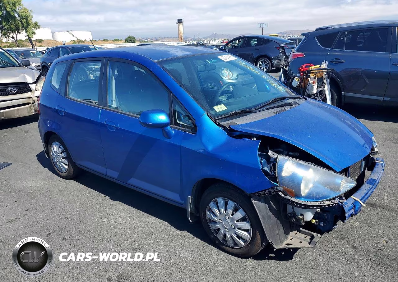 2008 Honda Fit VIN:JHMGD38408S054179 - 4