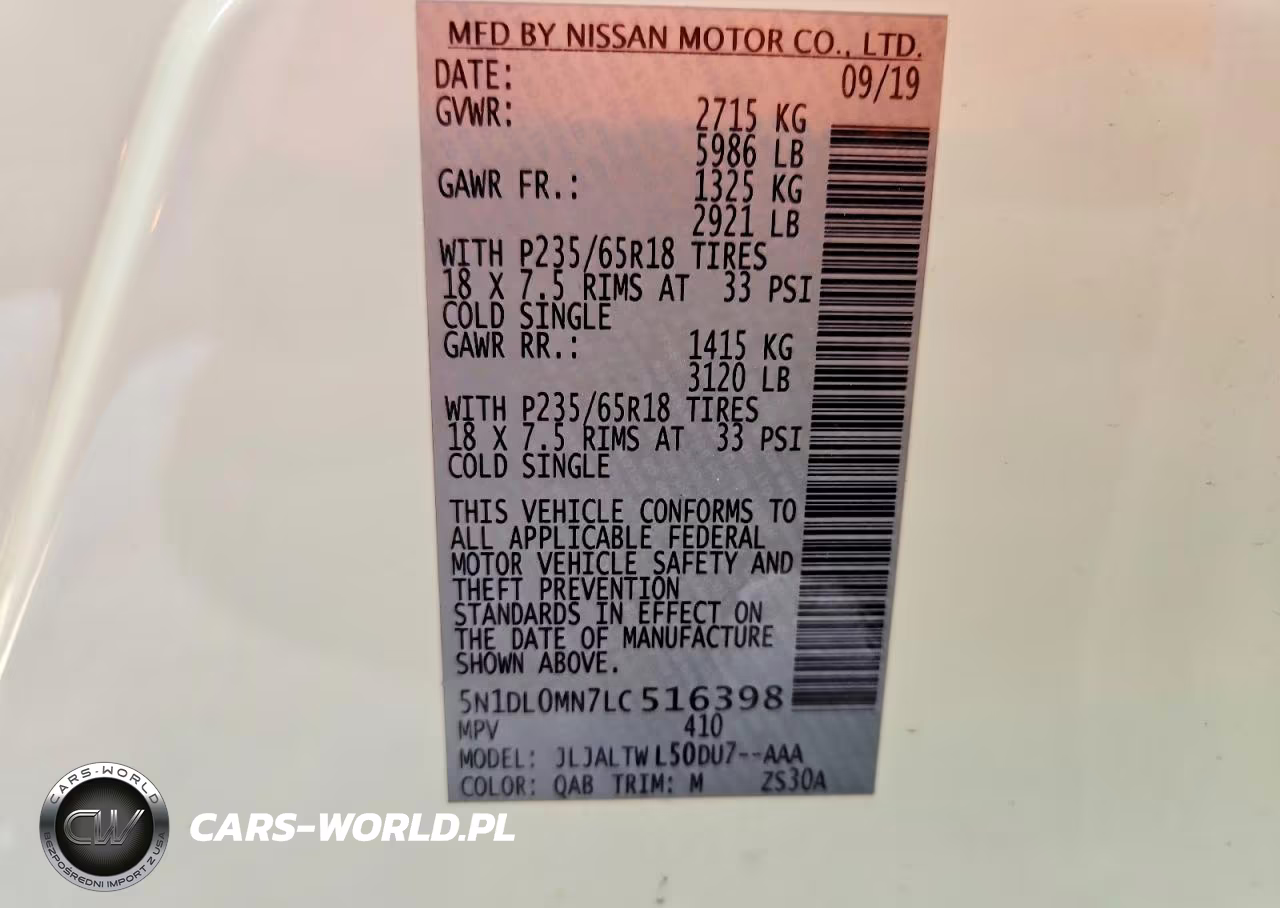 2020 Infiniti Qx60 Luxe VIN:5N1DL0MN7LC516398 - 13