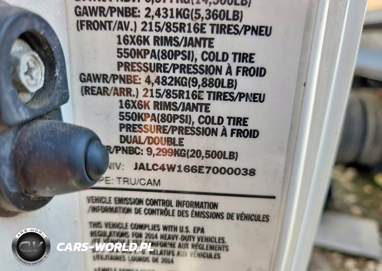 2014 Isuzu Npr Hd VIN:JALC4W166E7000038 - 13