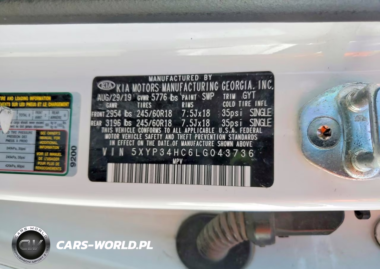 2020 Kia Telluride Ex VIN:5XYP34HC6LG043736 - 13