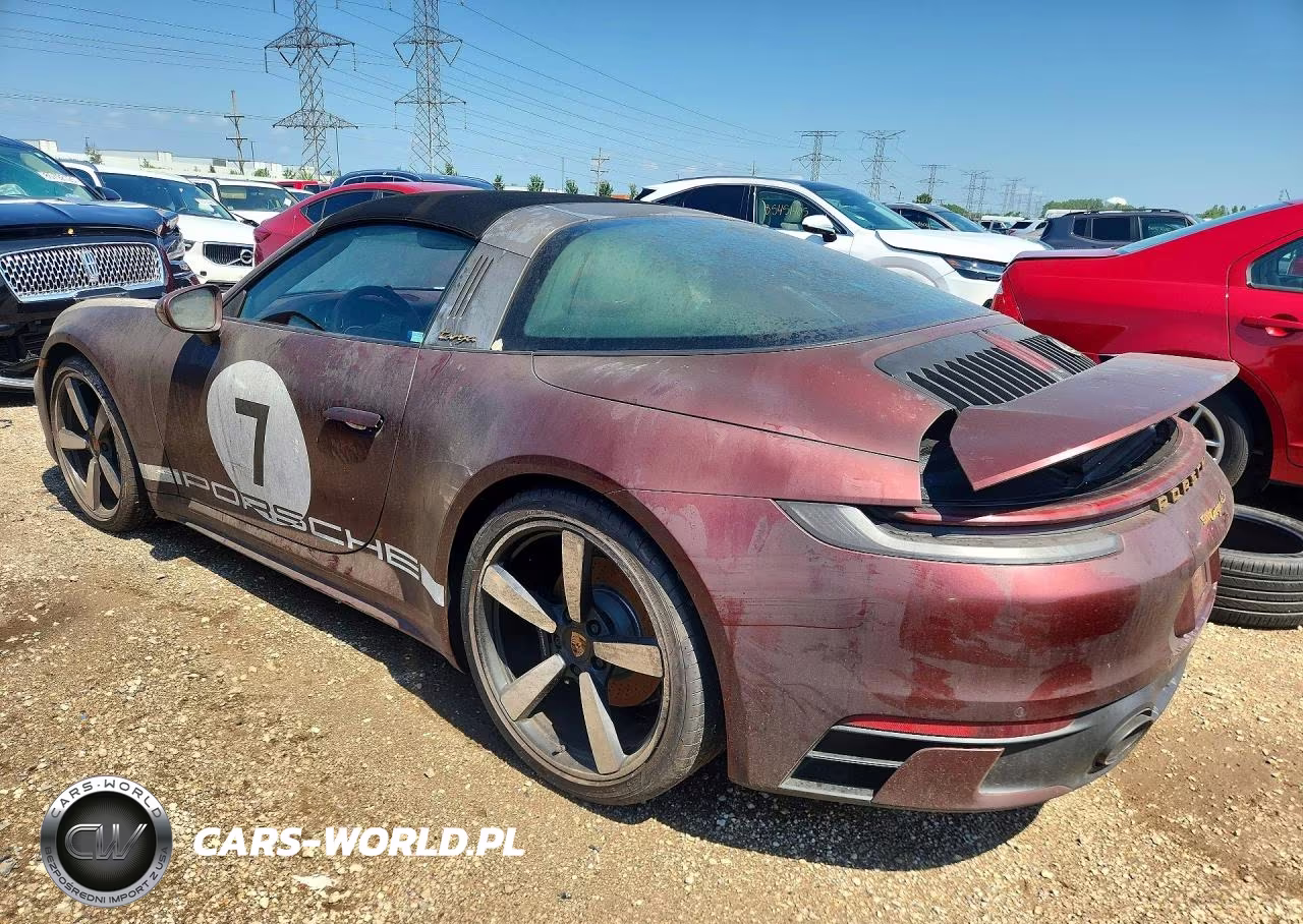 2021 Porsche 911 Targa 4S VIN:WP0BB2A98MS235669 - 2