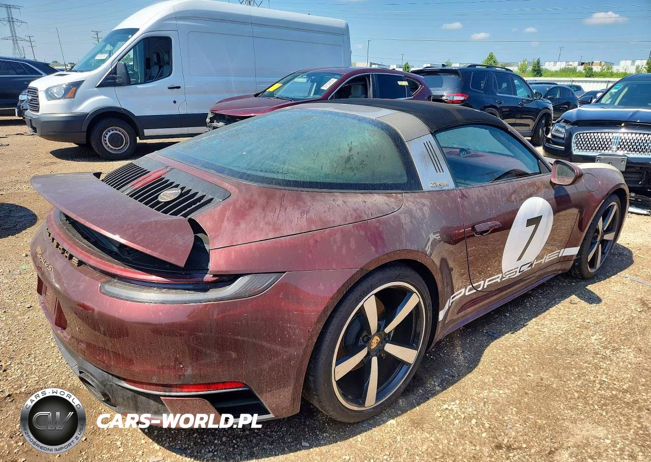 2021 Porsche 911 Targa 4S VIN:WP0BB2A98MS235669 - 3