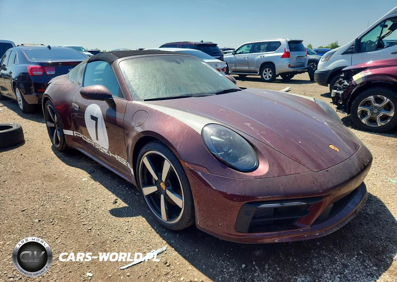 2021 Porsche 911 Targa 4S VIN:WP0BB2A98MS235669 - 4
