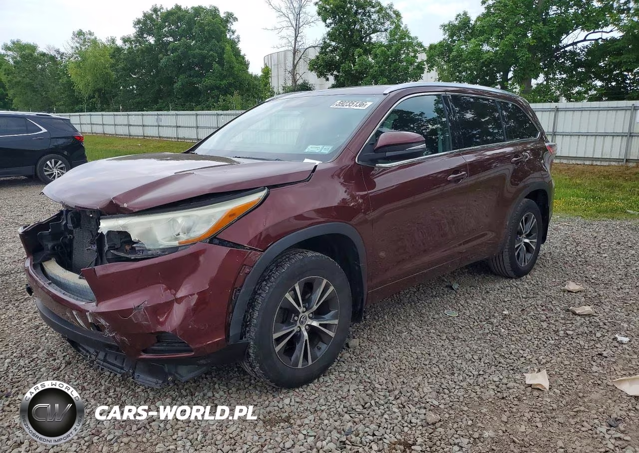 2016 Toyota Highlander Xle