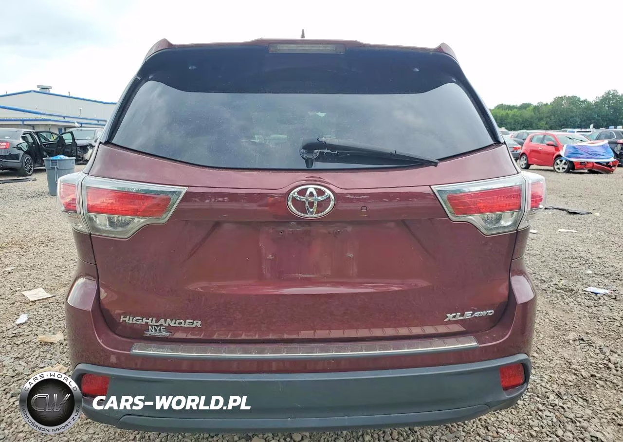 2016 Toyota Highlander Xle VIN:5TDJKRFH2GS229674 - 6