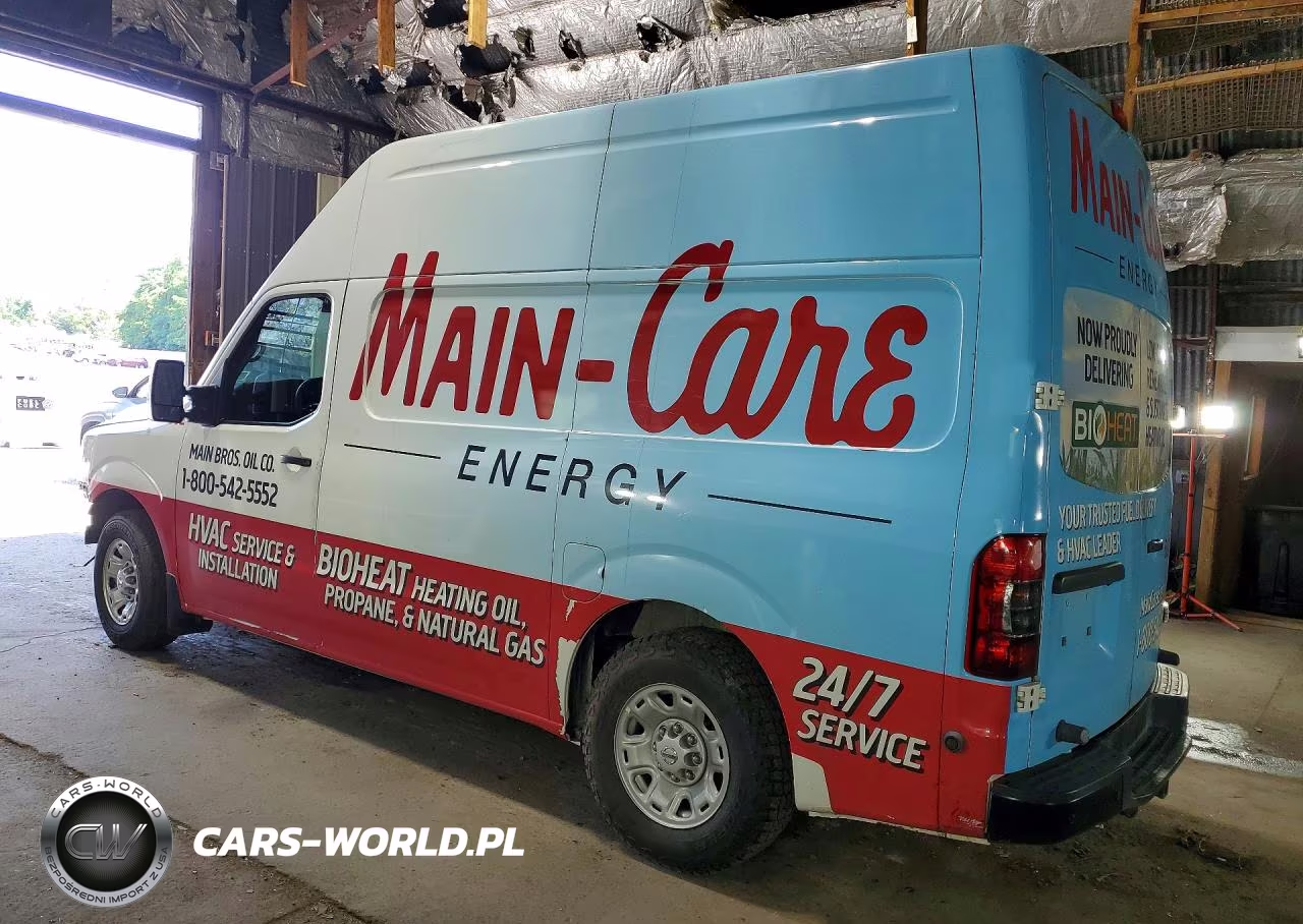 2021 Nissan Nv 2500 Hd Sv VIN:1N6AF0LY3MN810412 - 2