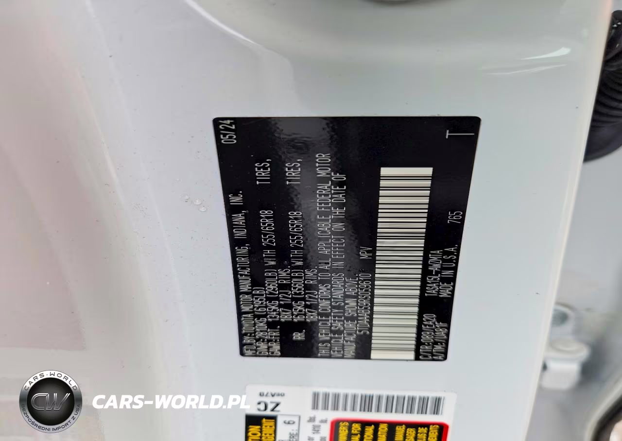 2024 Toyota Grand Highlander Xle VIN:5TDAAAB59RS059610 - 13