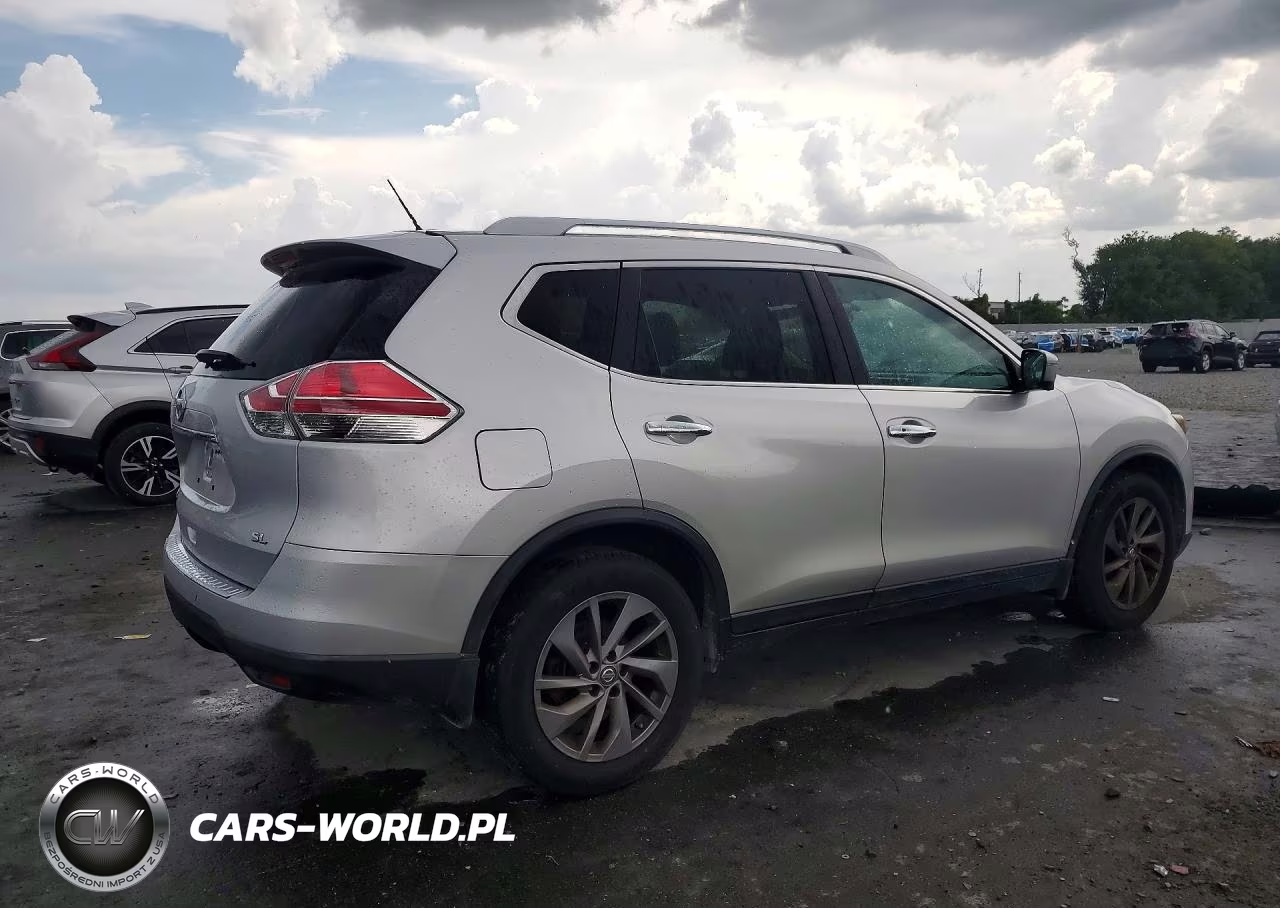 2016 Nissan Rogue Sl VIN:5N1AT2MT9GC740145 - 3