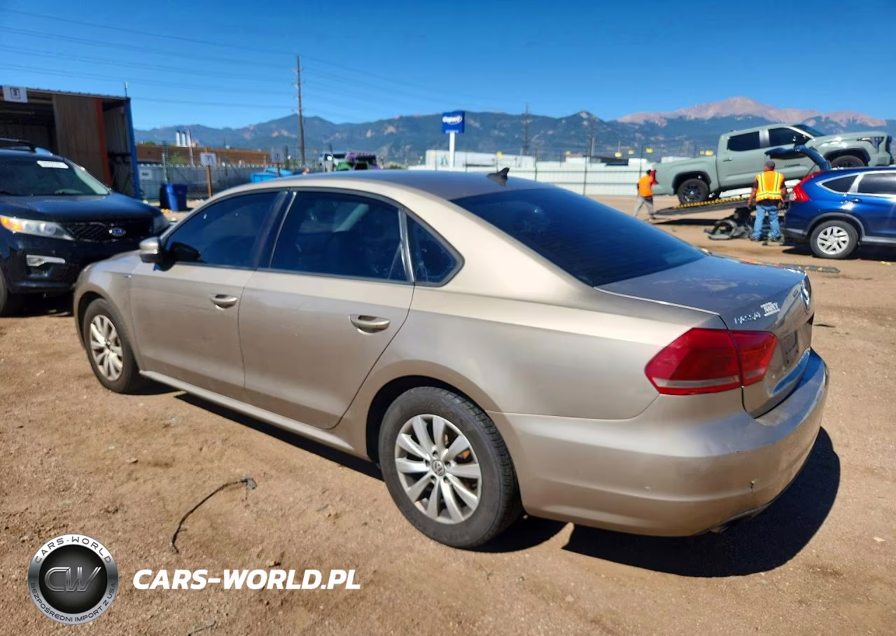 2015 Volkswagen Passat S VIN:1VWAT7A35FC015448 - 2