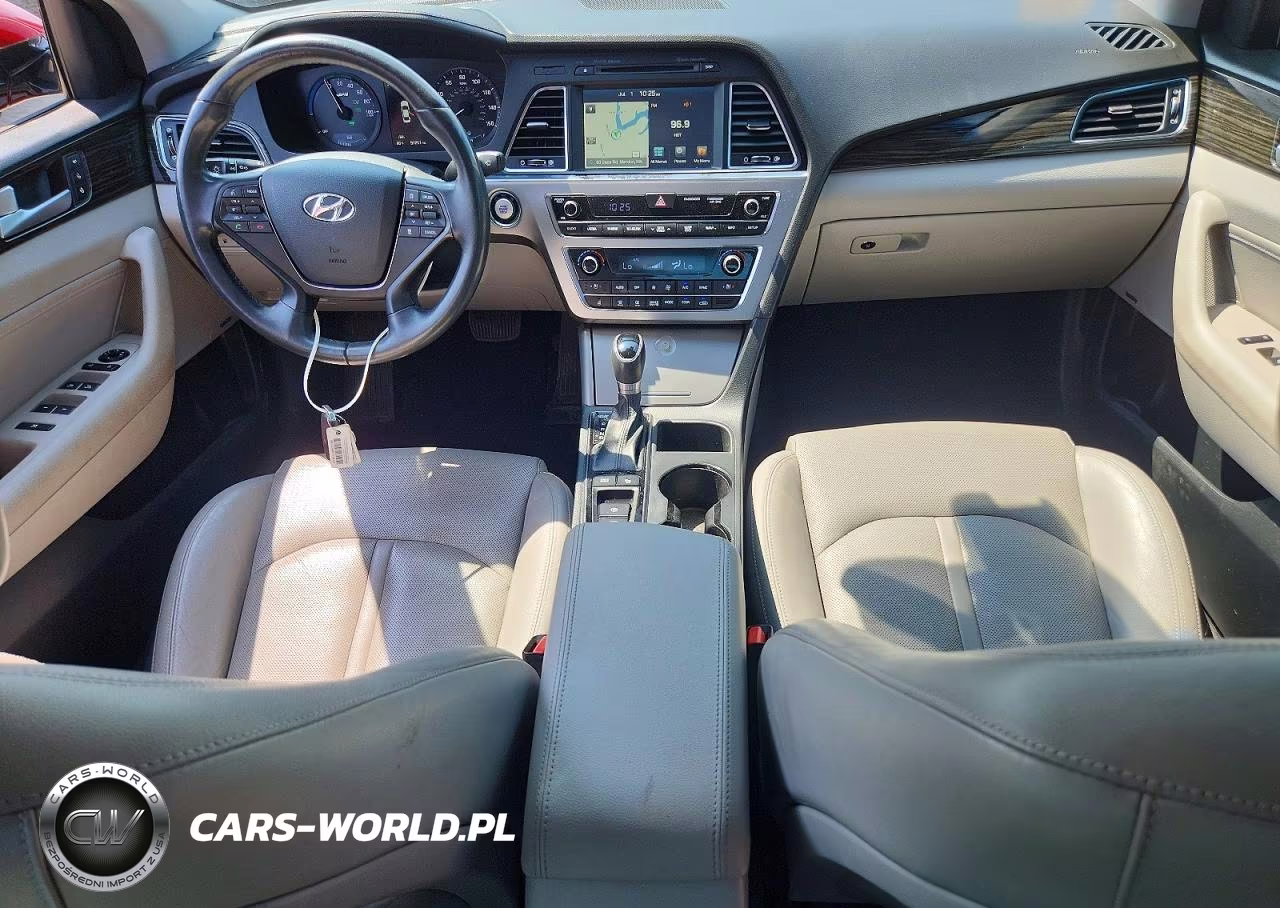 2016 Hyundai Sonata Hybrid Limited VIN:KMHE34L13GA017867 - 8