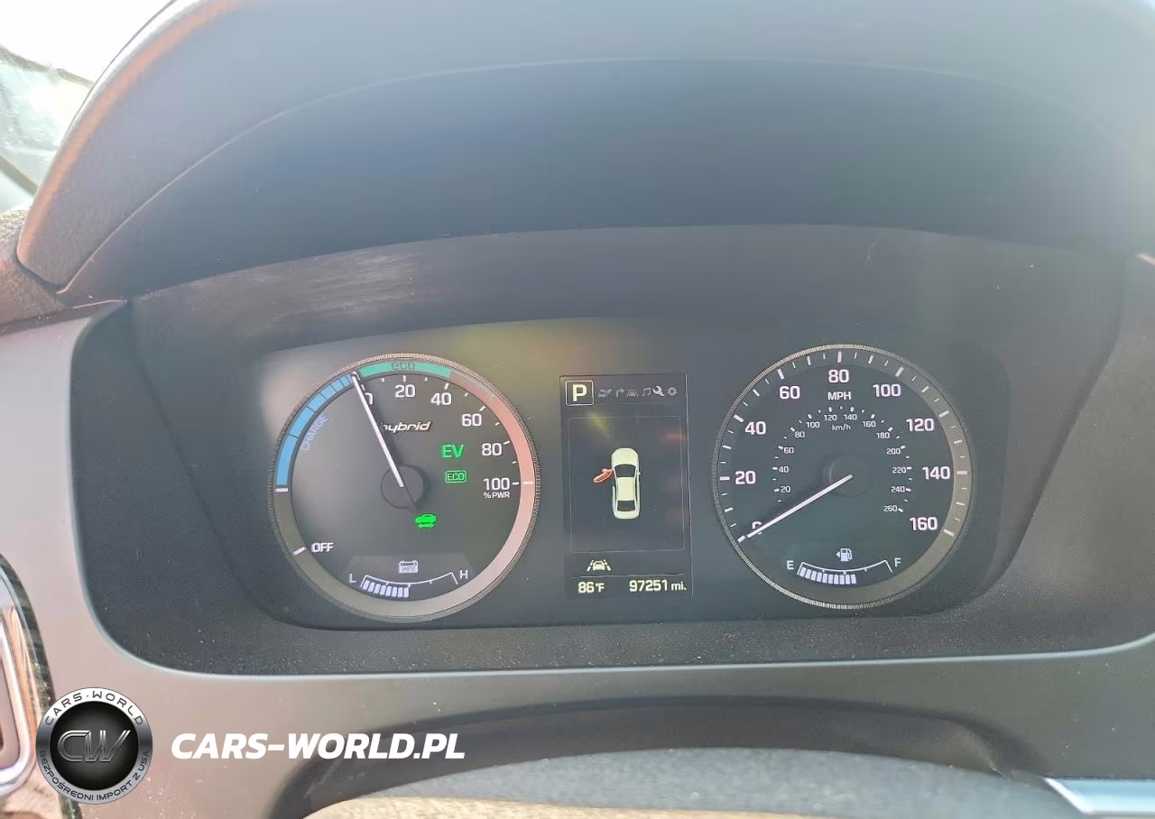 2016 Hyundai Sonata Hybrid Limited VIN:KMHE34L13GA017867 - 9