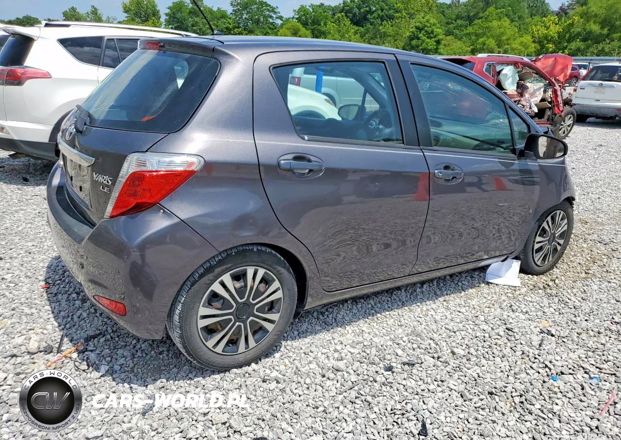 2014 Toyota Yaris 5-Door Le VIN:VNKKTUD37EA000405 - 3