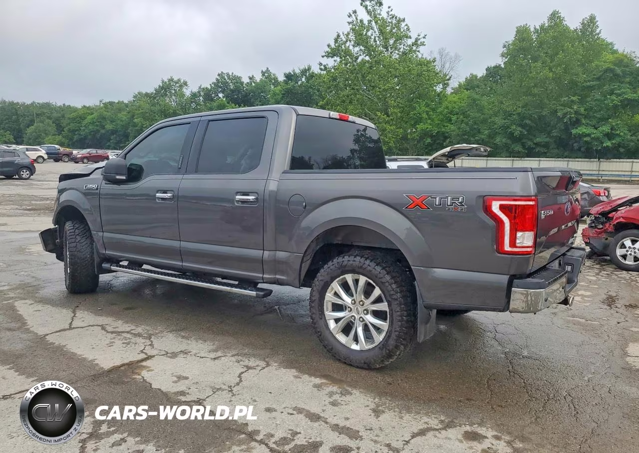 2016 Ford F150 Supercrew VIN:1FTEW1EF1GFA25083 - 2